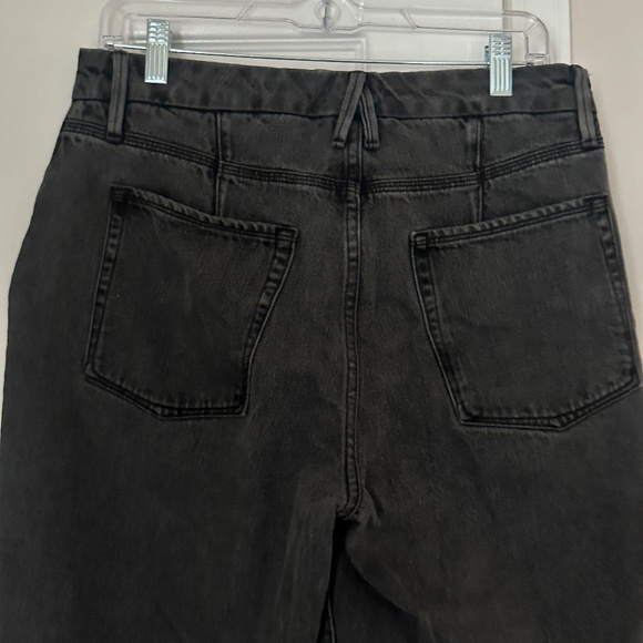 Good American 90's Baggy Straight Leg Jean Size 8/29 Black Relaxed - Picture 2 of 9